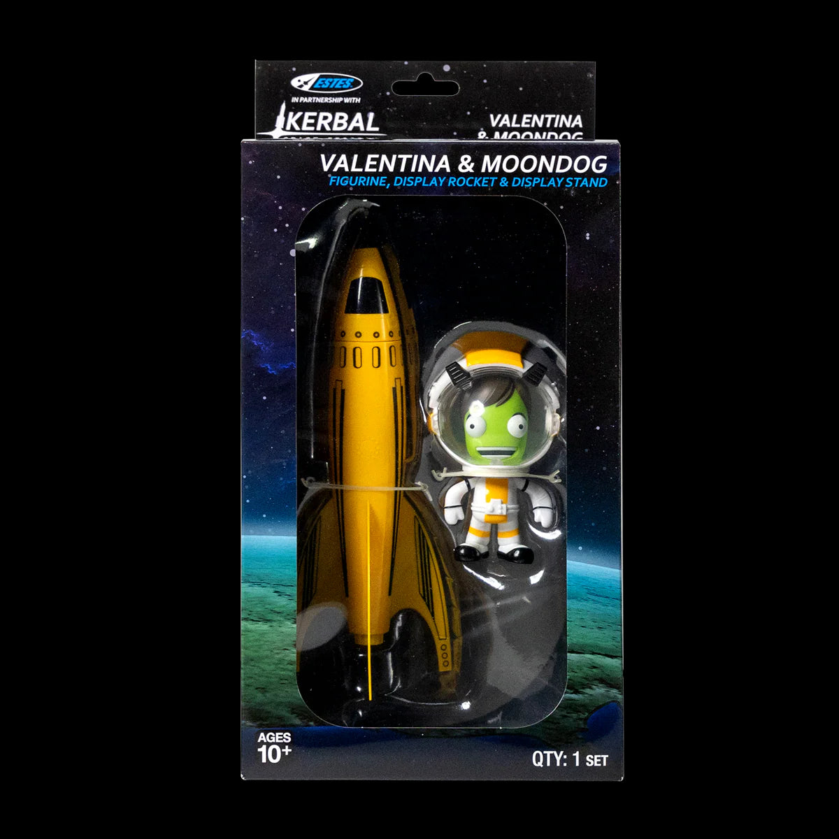 Estes Kerbal Val & Moondog Desktop Display